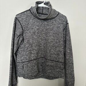 Lululemon Rulu Cropped High Neck Top